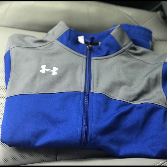 Under Armour Boys Soccer Track Jacket Youth Small - Picture 6 of 7